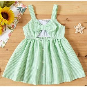 Baby / Toddler Strappy Striped Dress
